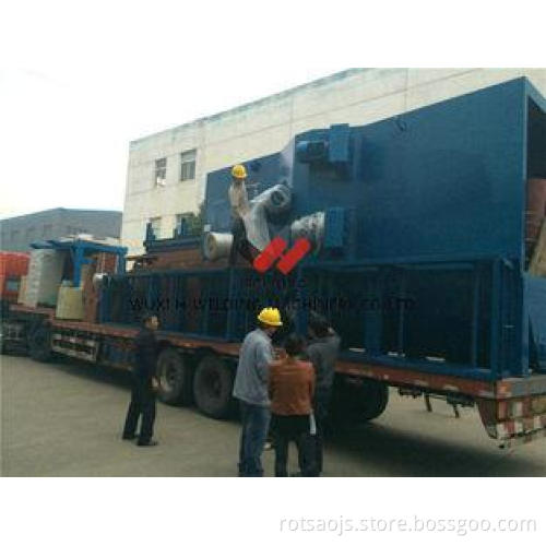 Steel Plate / h beam Shot Blasting Machine For Cleaning And